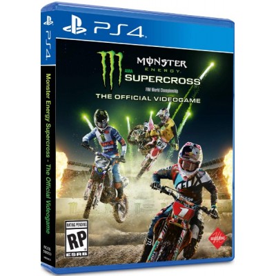Monster Energy Supercross - The Oficial Videogame [PS4, английская версия]